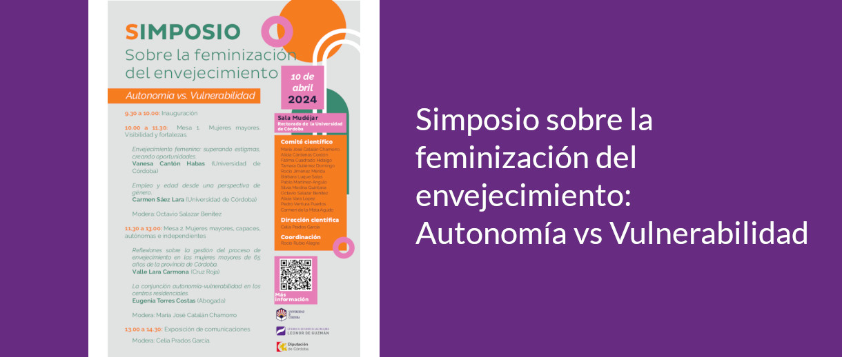 Simposio sobre la feminización del envejecimiento