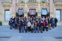 Foto de familia de los participantes en el curso