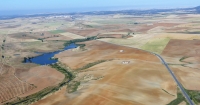 Pantano de San Pedro (Fuente Obejuna). Ubicacin y parte del territorio de la ciudad romana de Mellaria.