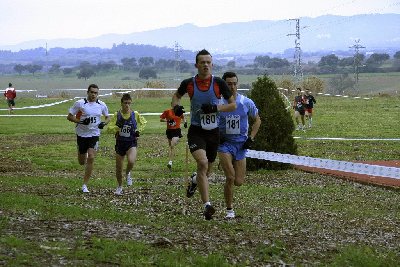 Juan Carlos Romero y Francisca Saravia ganan la prueba de campo a travs del  XXiV Trofeo Rector