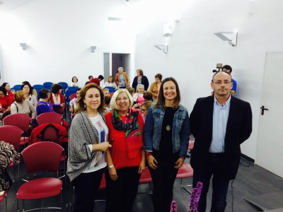 Mara Rosal, Antonella Cagnolati, Ana Mara Guijarro Carmona y Francisco Juan Martn Moreno