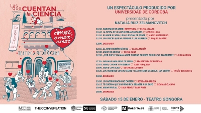 'Las que cuentan la ciencia' regresa al Teatro Góngora el 15 de enero