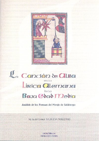 La Cancin del Alba en la lrica alemana de la Baja Edad Media, nuevo libro del servicio de Publicaciones de la UCO
