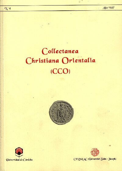 Nuevo volumen de ' Collectanea Cristiana Orientalia', editado por el Servicio de Publicaciones de la UCO